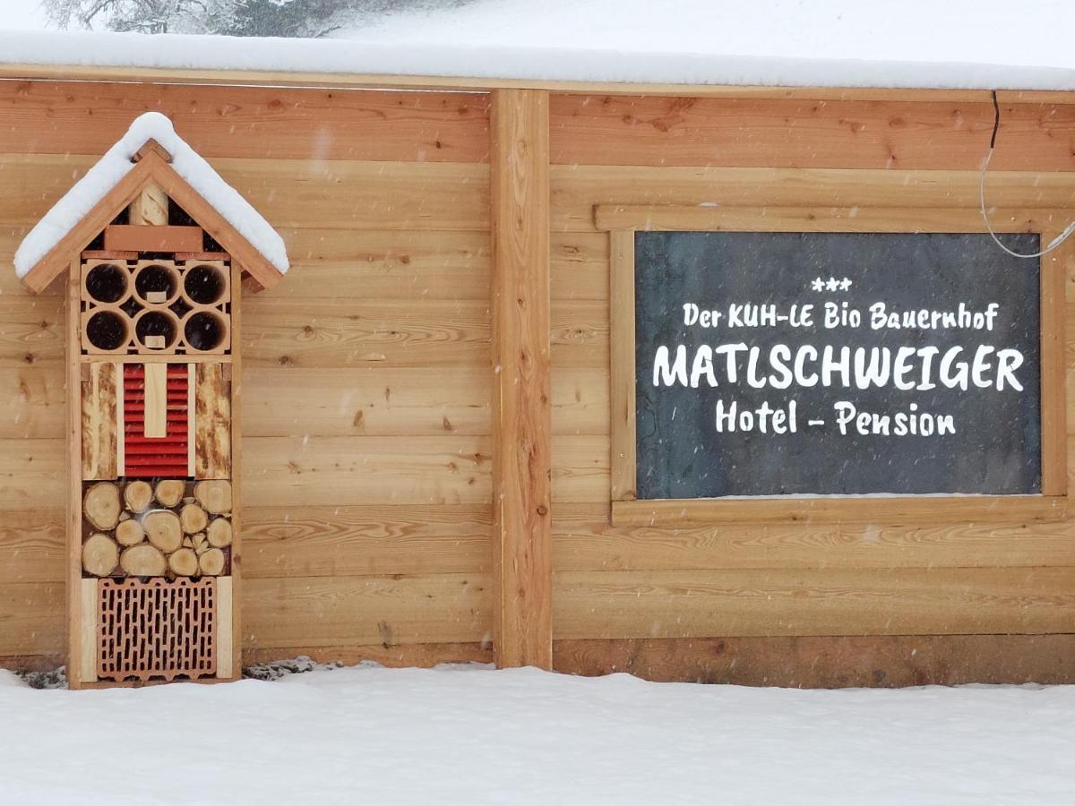 Bio-Bauernhof-Hotel Matlschweiger Lassing  Экстерьер фото